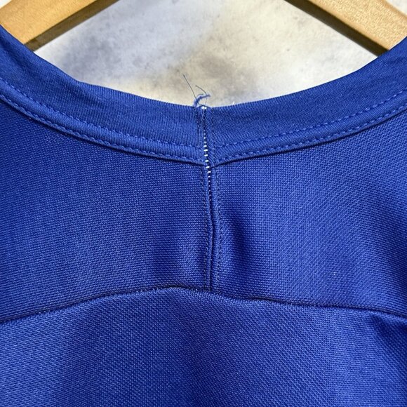 Vintage CCM Toronto Maple Leafs Jersey Mens Large Blue NHL 80s - Picture 13 of 16